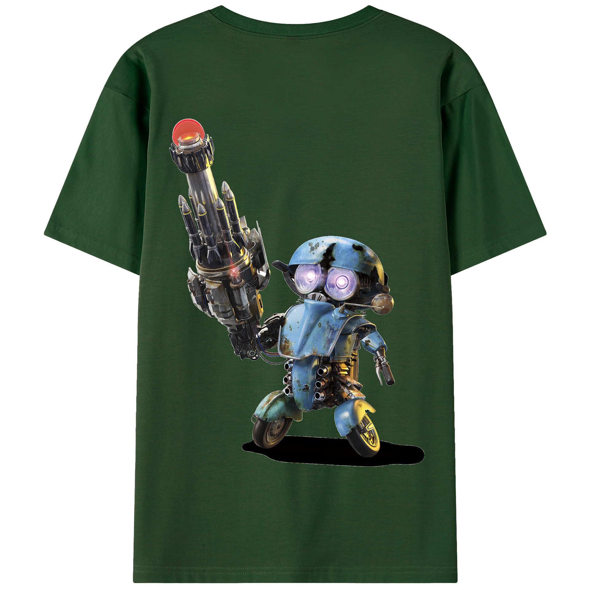 （画像用） Transformers トランスフォーマー 綿100％半袖Tシャツ（背面プリント）